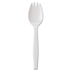 Medium Weight Polypropylene Cutlery Utensils Economical Plastic Sporks 1000ct